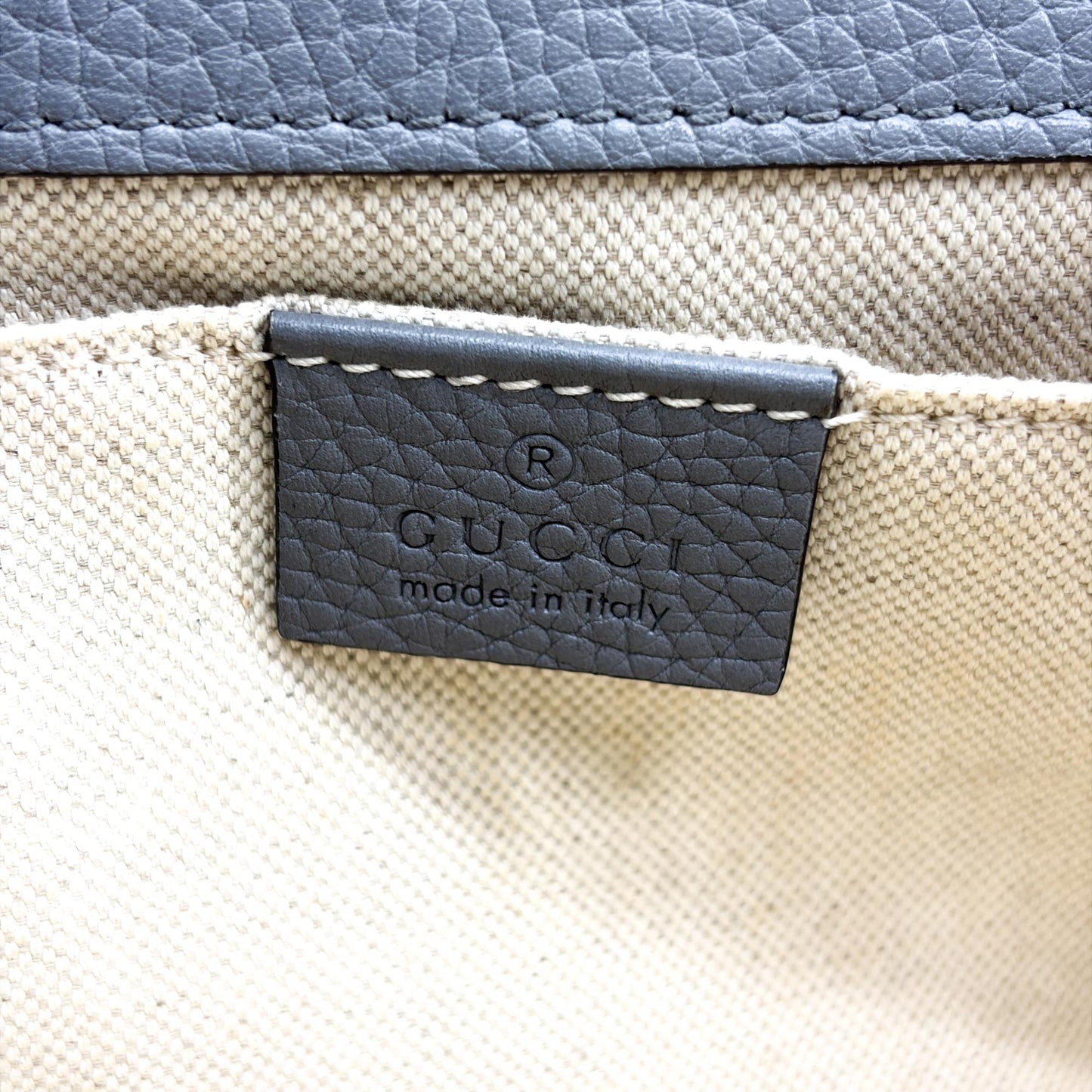 Gucci GG Marmont Small Top Handle Bag Grey