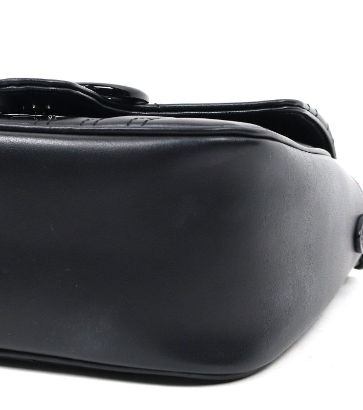 Gucci Black Mamont Shoulder Bag