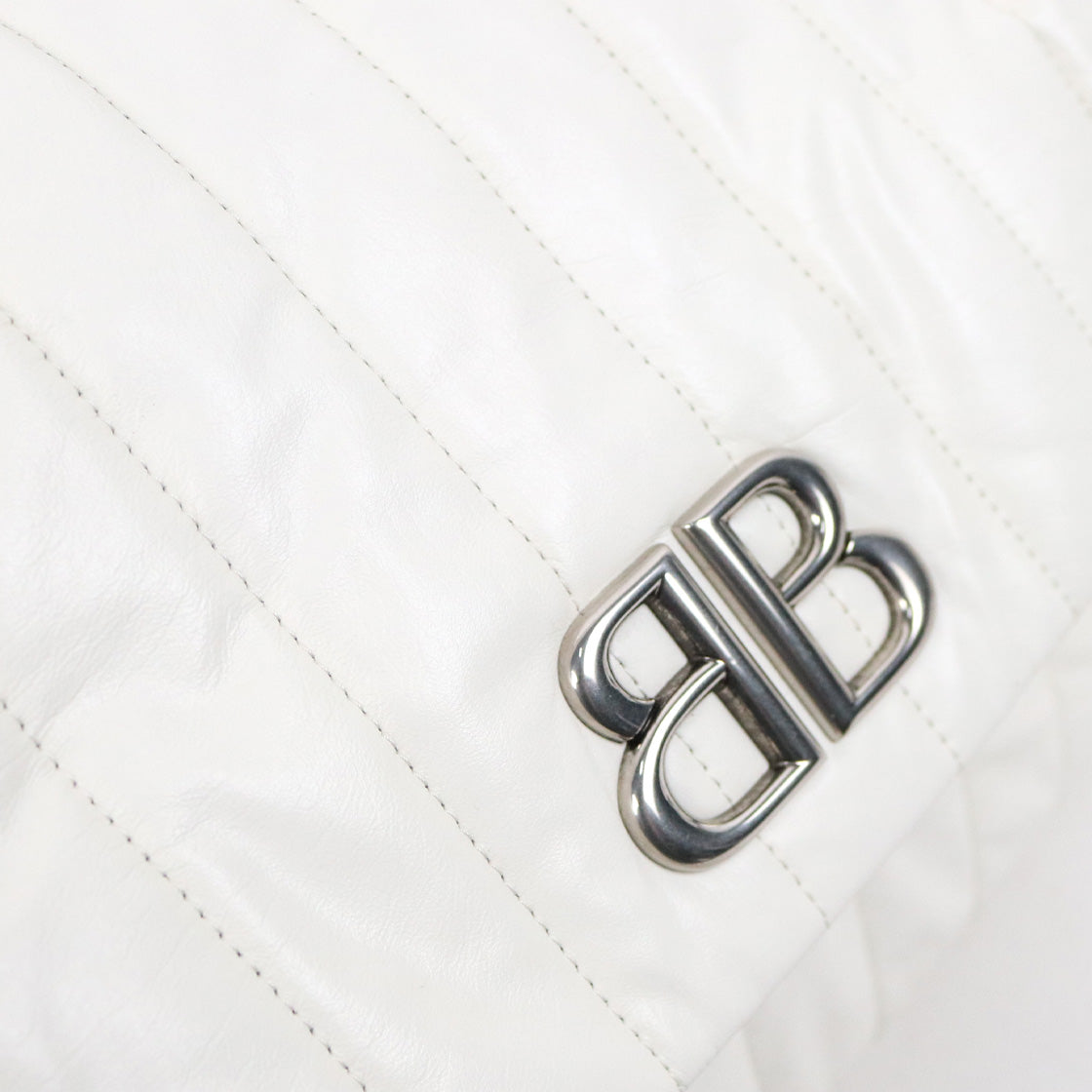 Balenciaga White Medium Monaco