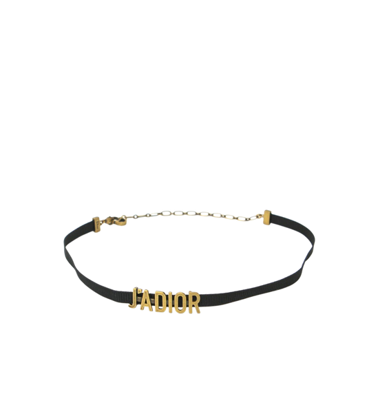 Dior Zadig & Gabrielle Gold Choker Necklace