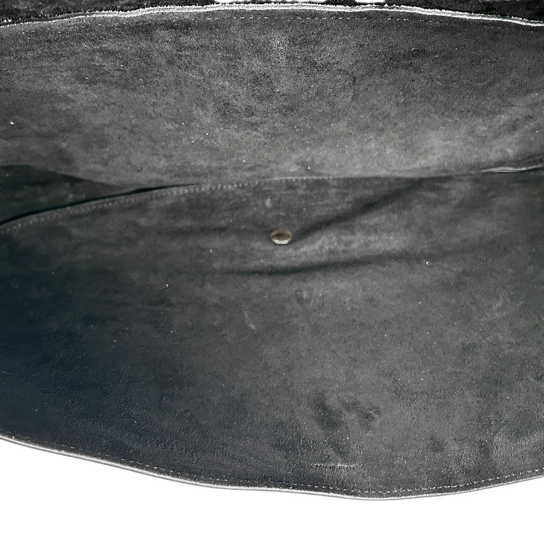 Céline Medium Black Half-Moon Shoulder Bag