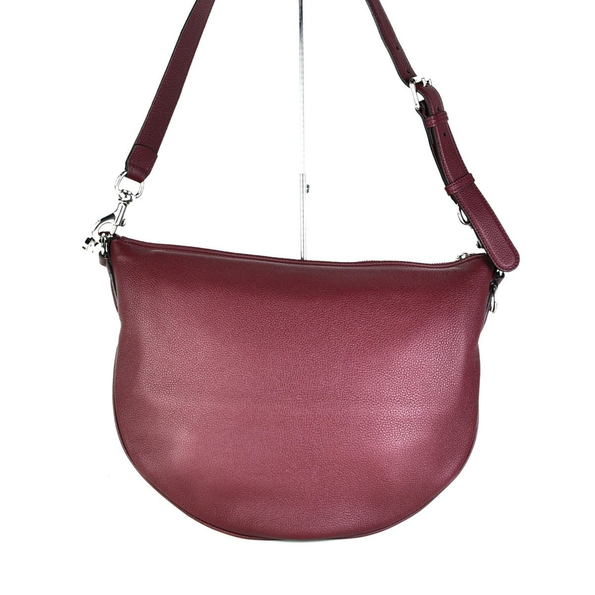 Small Rosso Ancora Leather B Crossbody Shoulder Bag 801887