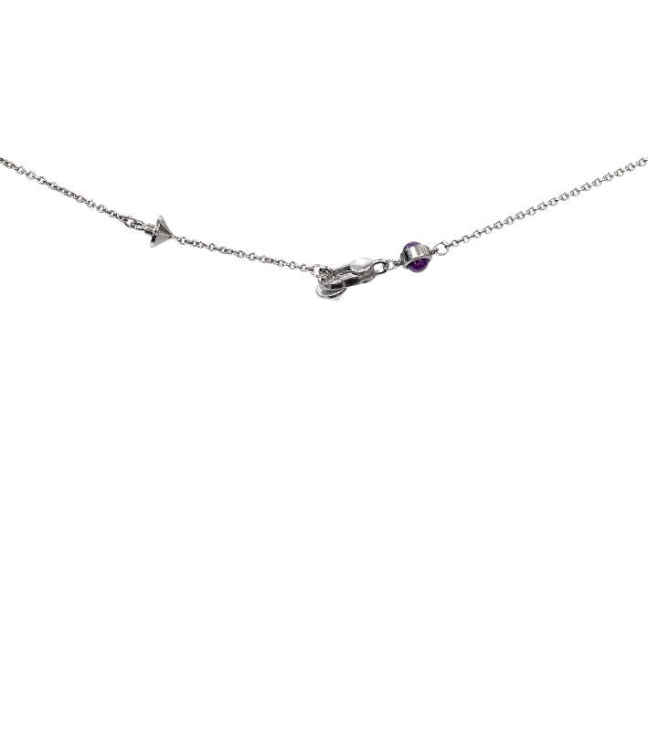 Gucci Stud Heart Silver Necklace