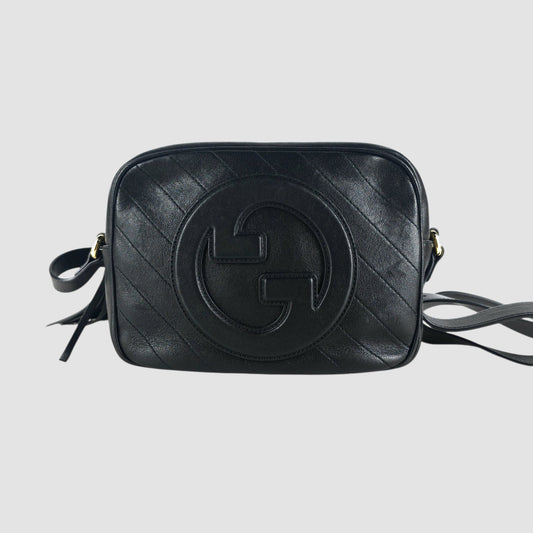 Small Blondie Interlocking Shoulder Bag Crossbody Bag 742360