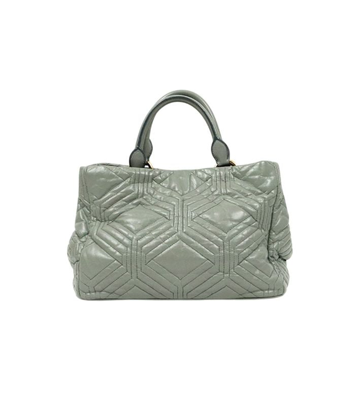Miu Miu Mint Quilted 2-Way Bag