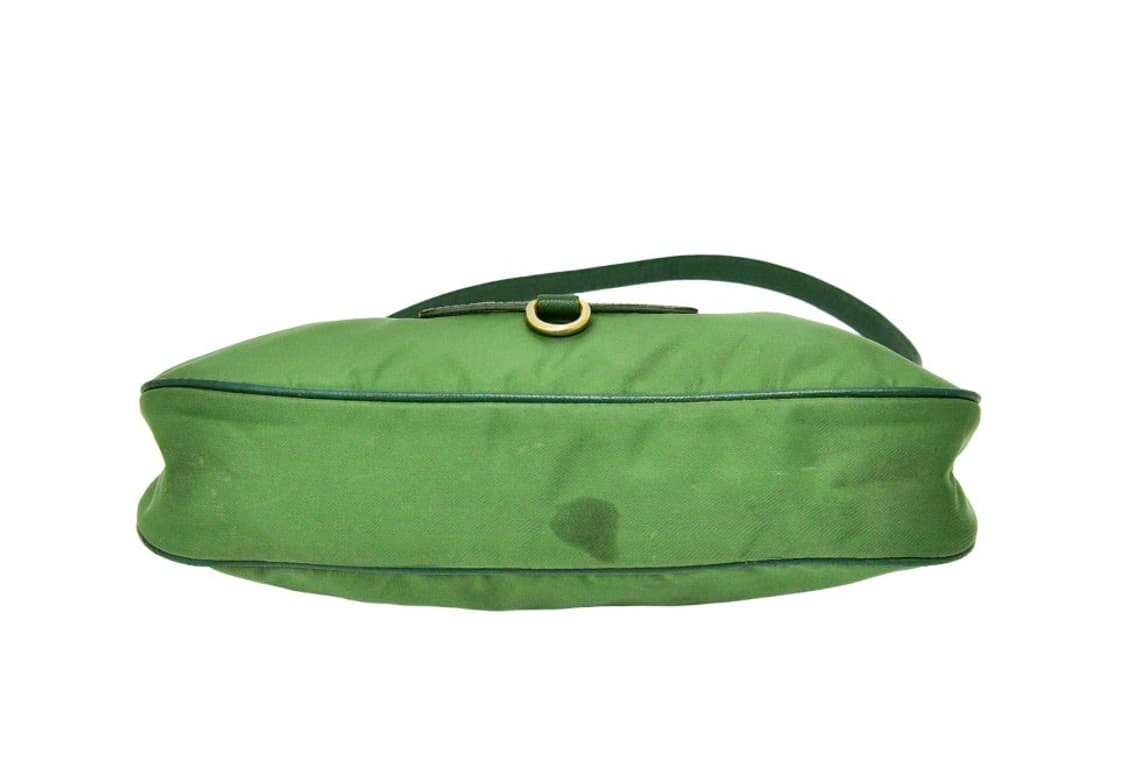 Prada vintage logo nylon shoulder bag