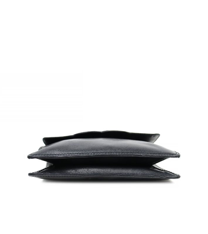 Chanel Black Lambskin Big CC Shoulder Bag