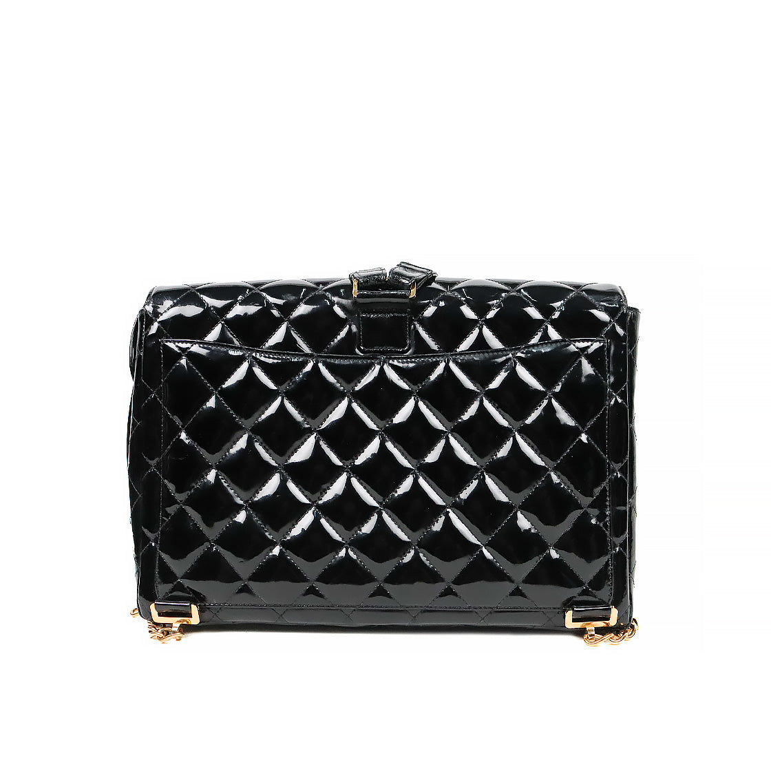 Chanel Black Faden Big CC Backpack