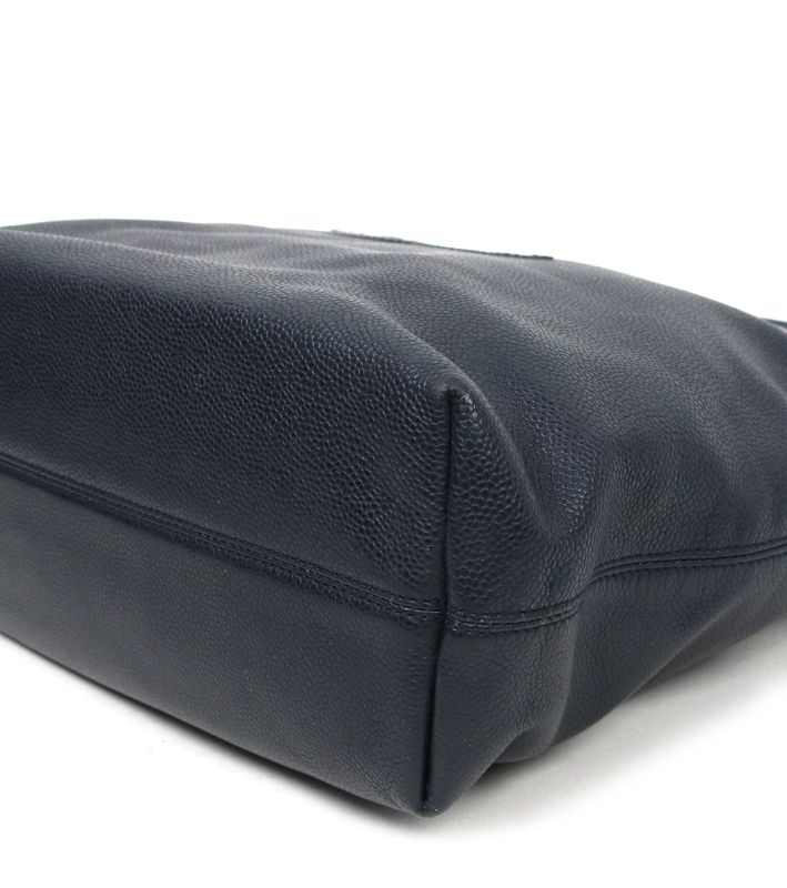 Chanel Navy Caviar Tote