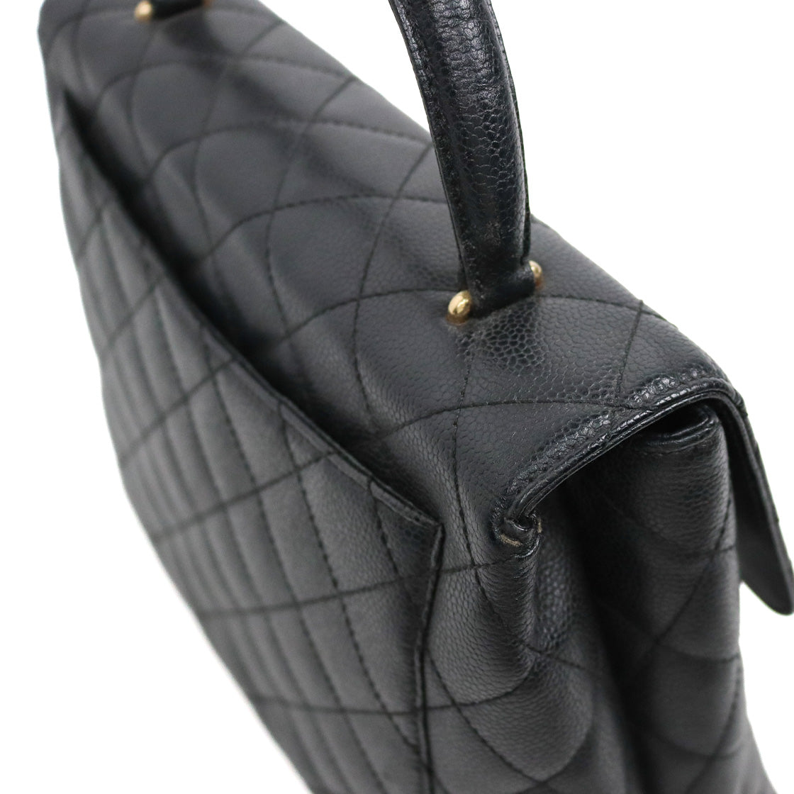 Chanel Black Caviar Coco Handle