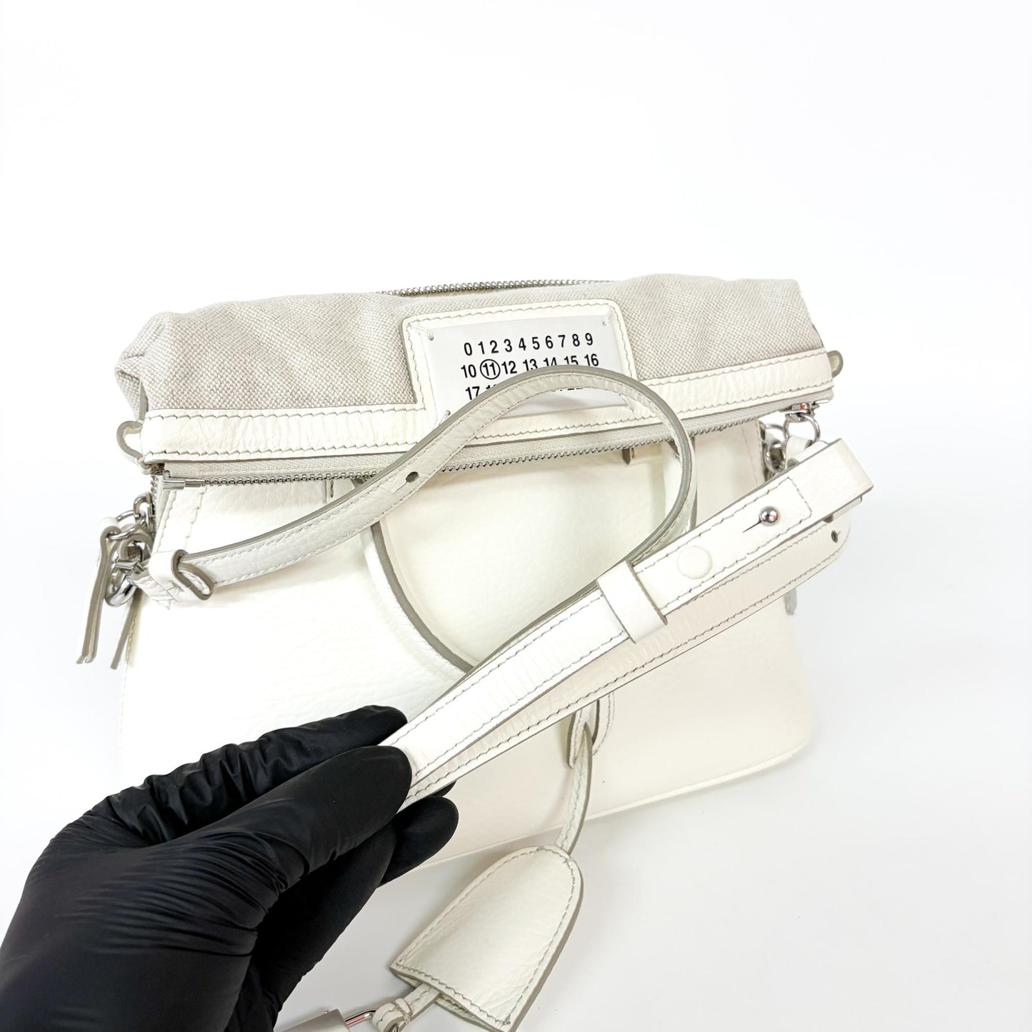 Maison Margiela 5AC Small Handbag White