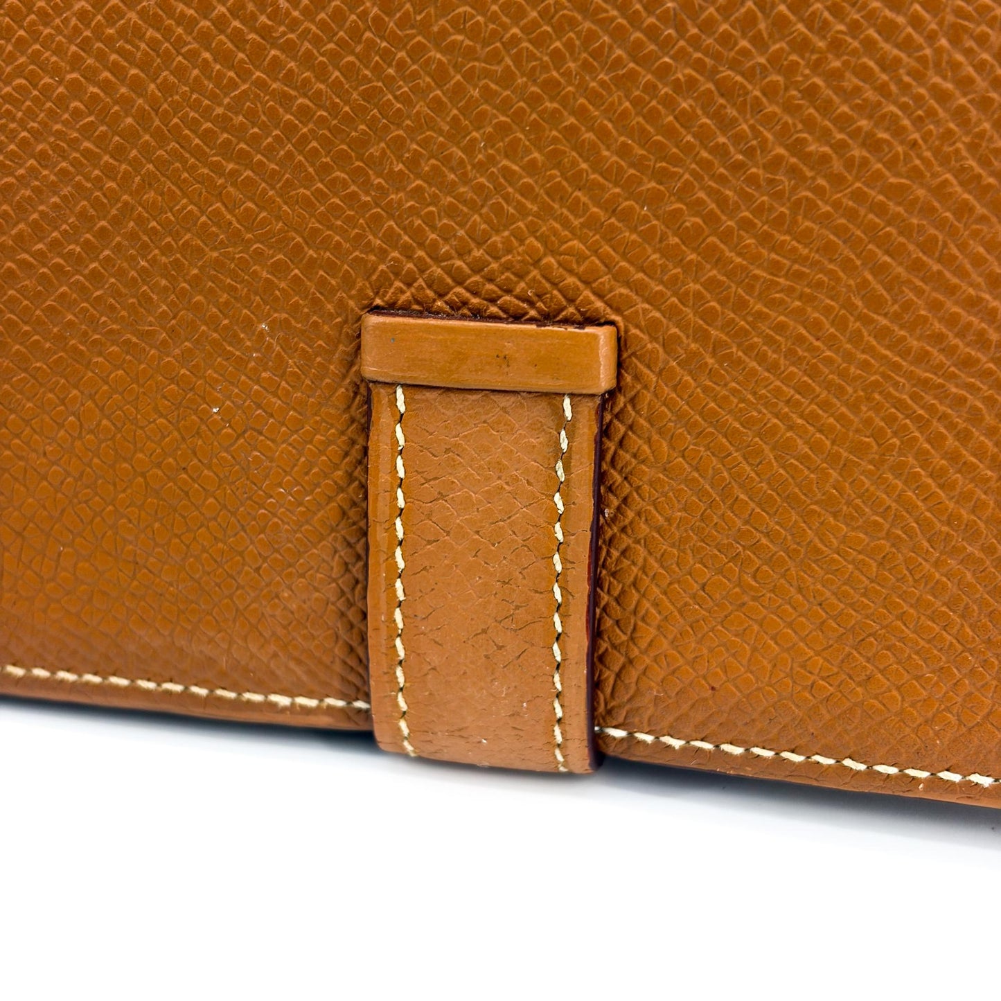 Hermès Beane Soufflé Wallet Gold Epsom Silver Hardware