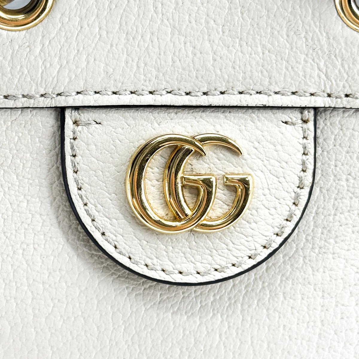Gucci Ophidia Small Bucket Bag White