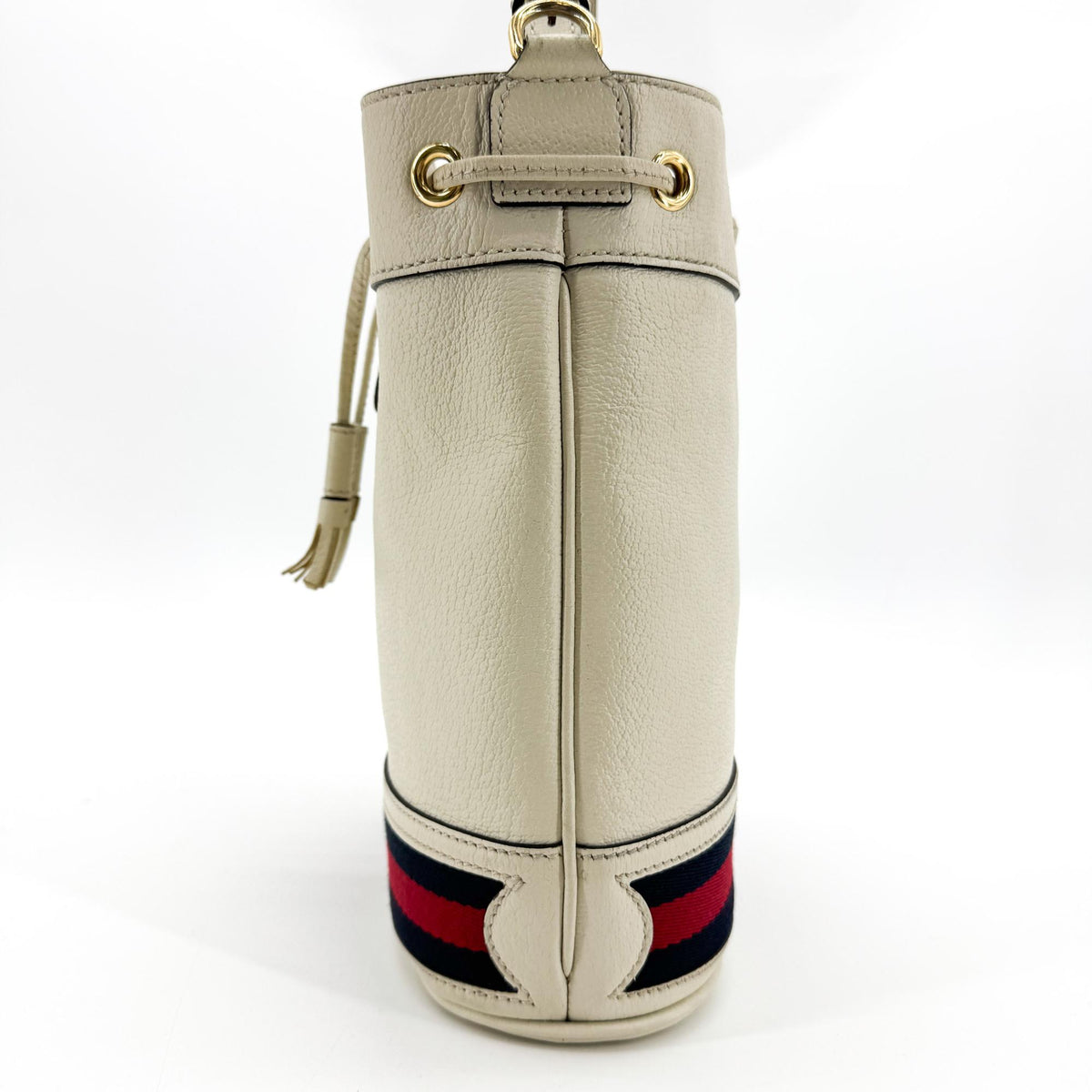 Gucci Ophidia Small Bucket Bag White