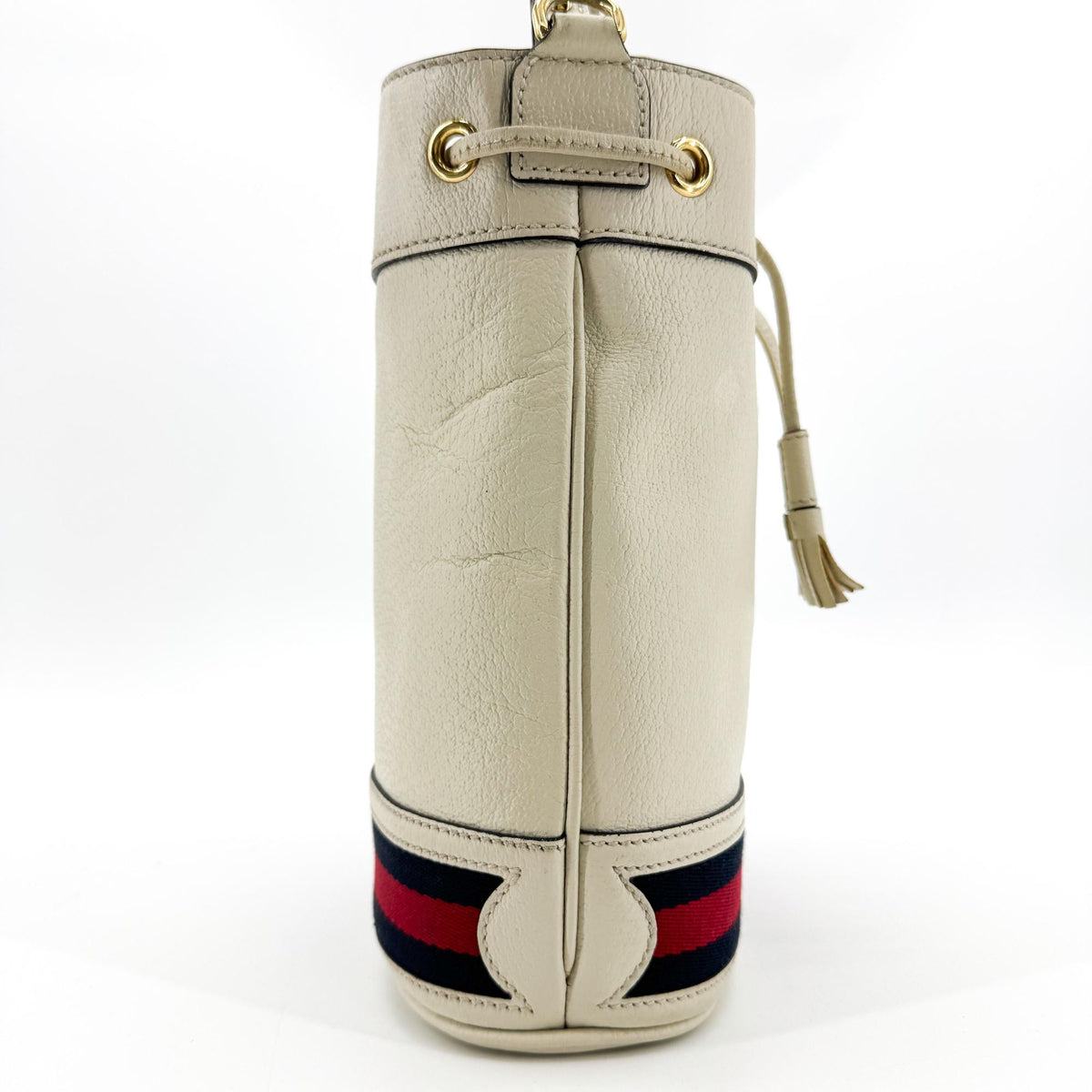 Gucci Ophidia Small Bucket Bag White