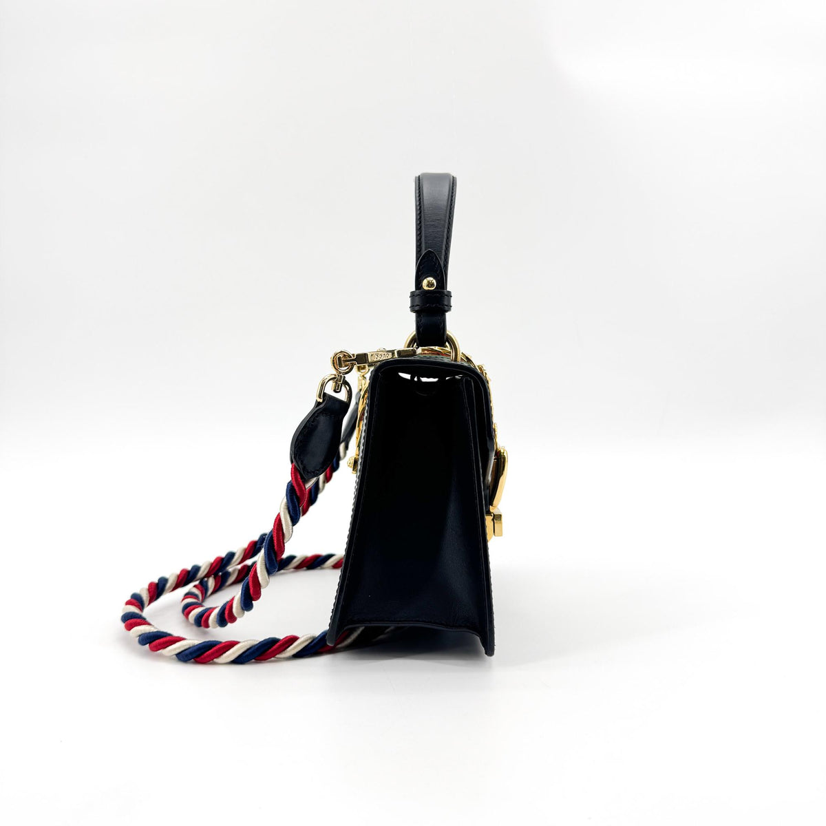Gucci Sylvie Mini Top Handle Bag Black