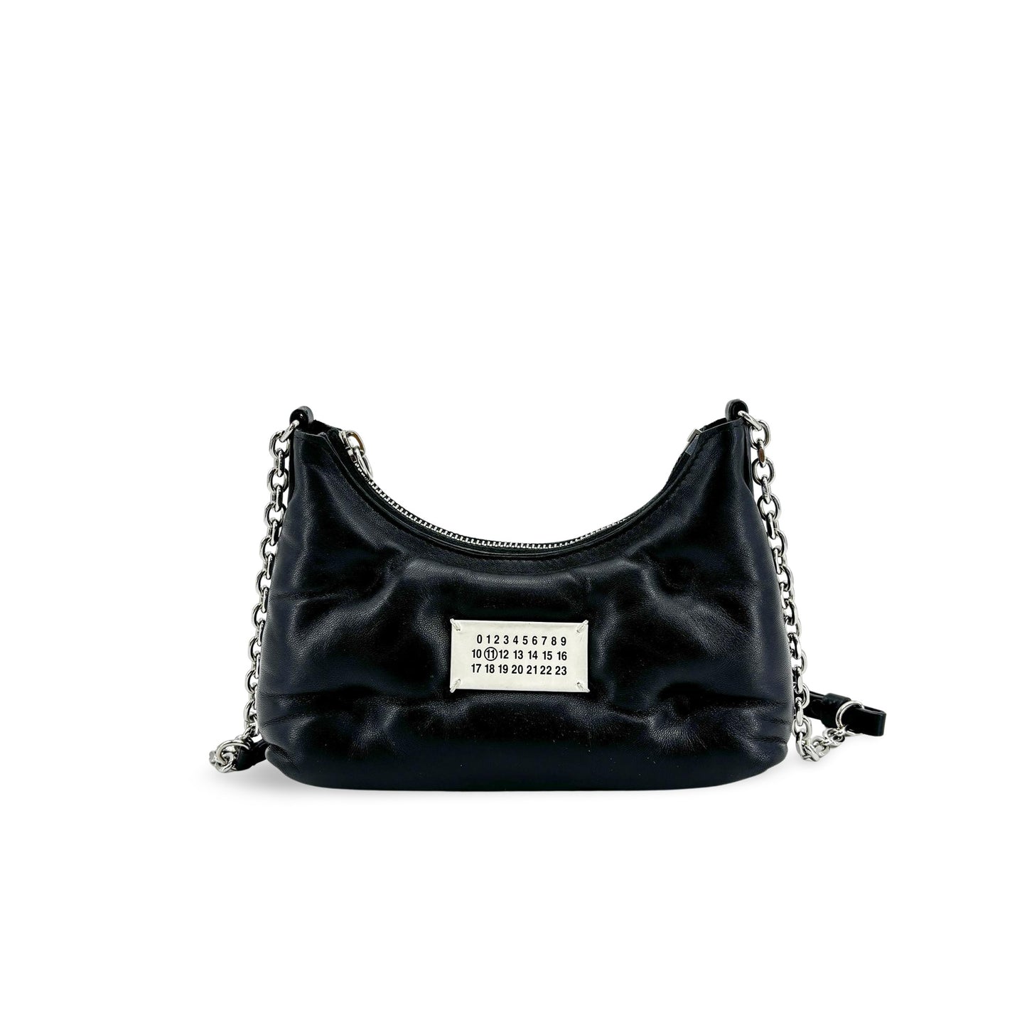 Maison Margiela Glam Slam Small Hobo Bag Black