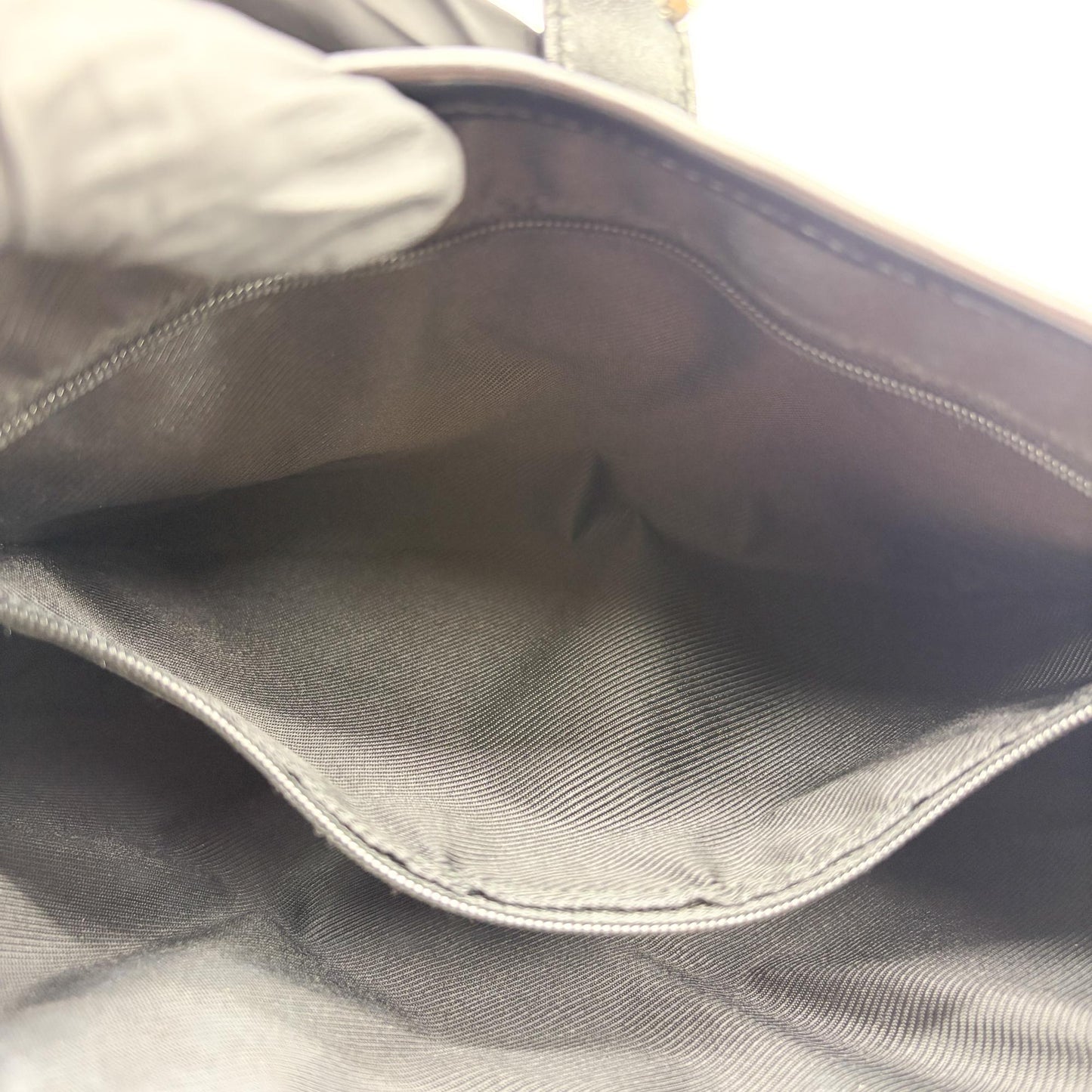 Gucci Jackie GG Canvas Piston Shoulder Bag Black