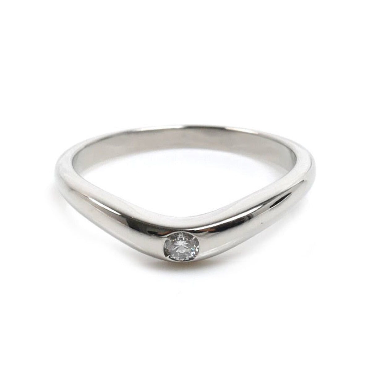 Bulgari Pt950 Platinum Corona Diamond Ring