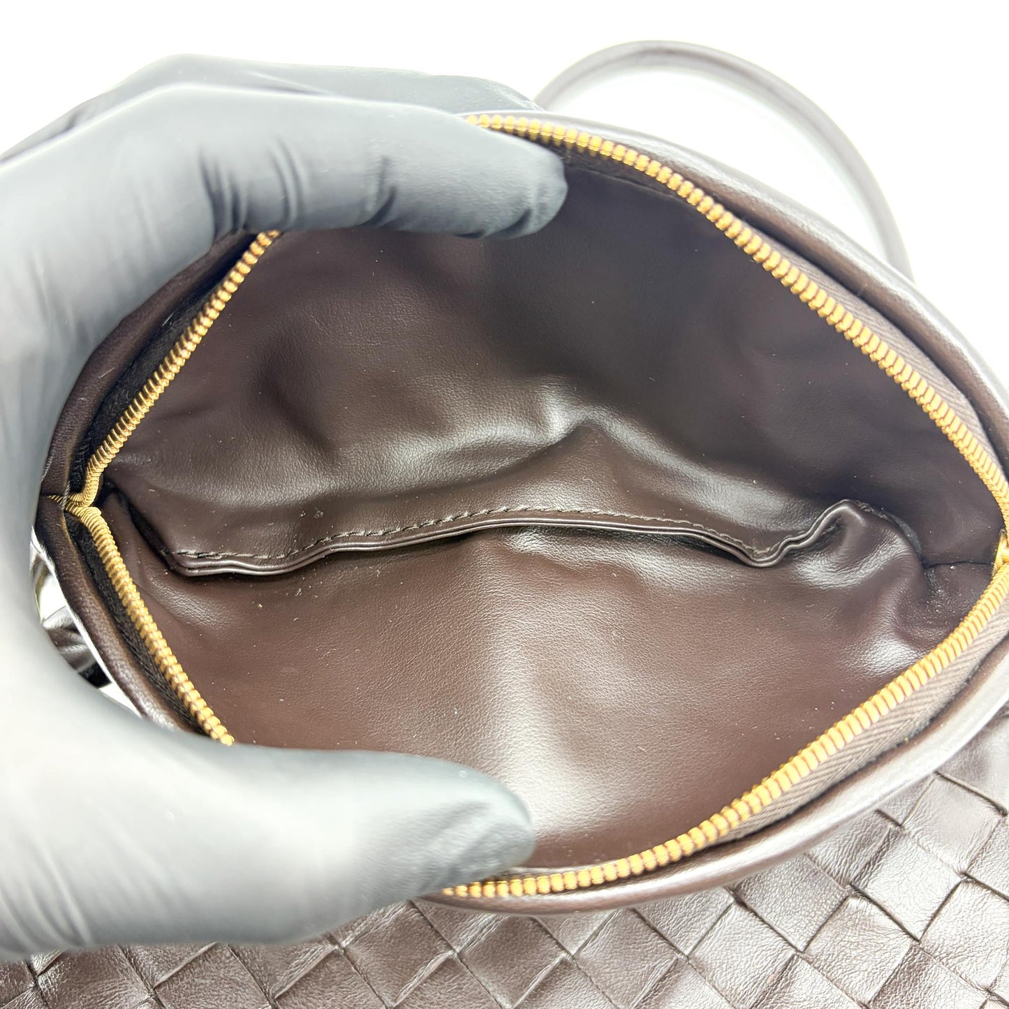 Bottega Veneta Small Gemelli Shoulder Bag Black