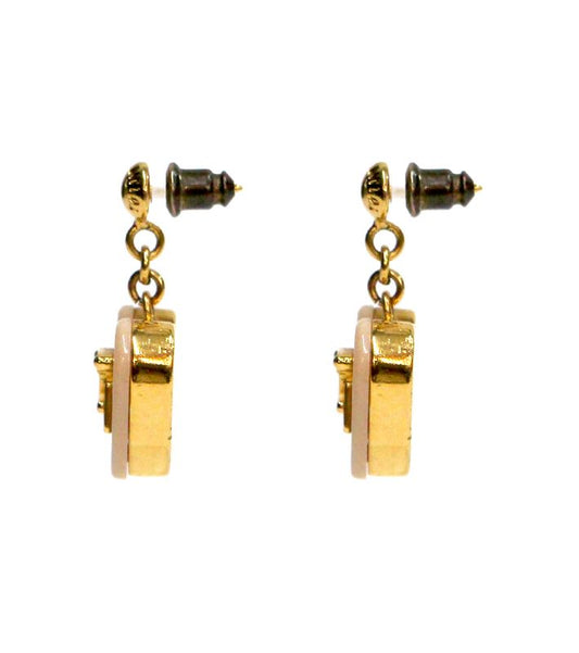 Louis Vuitton Lockme Heart Gold Earrings