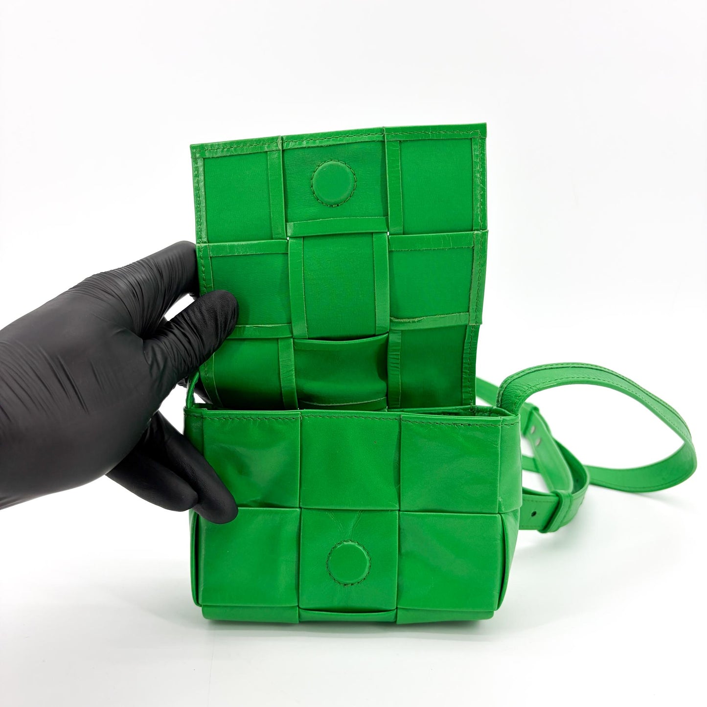 Bottega Veneta Mini Cassette Belt Bag Parakit