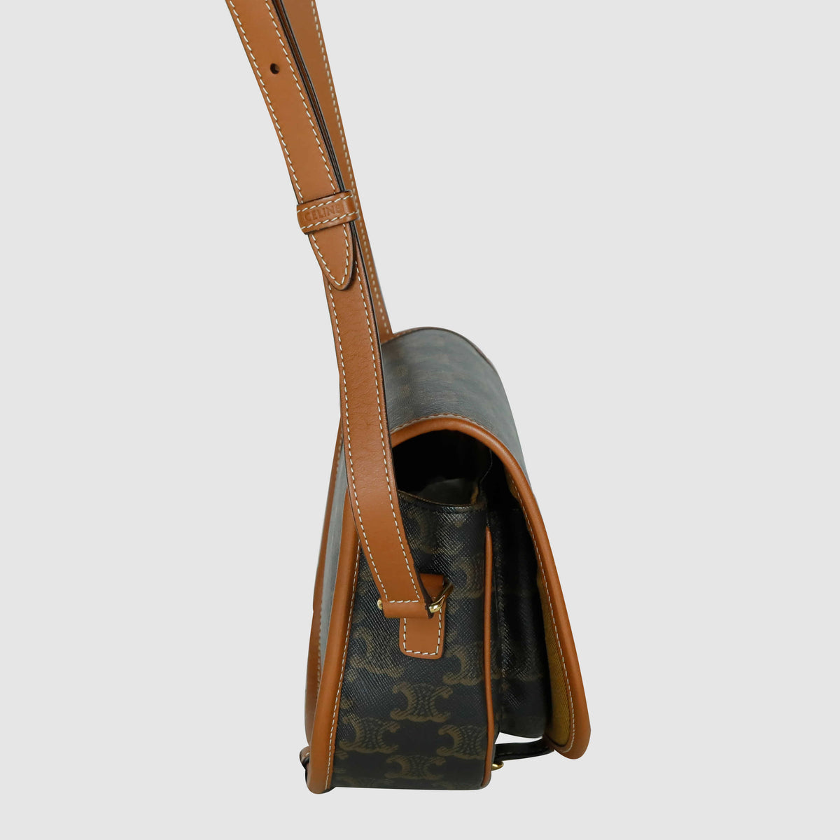Medium Triomphe Canvas Folco Shoulder Bag Crossbody Bag 191502