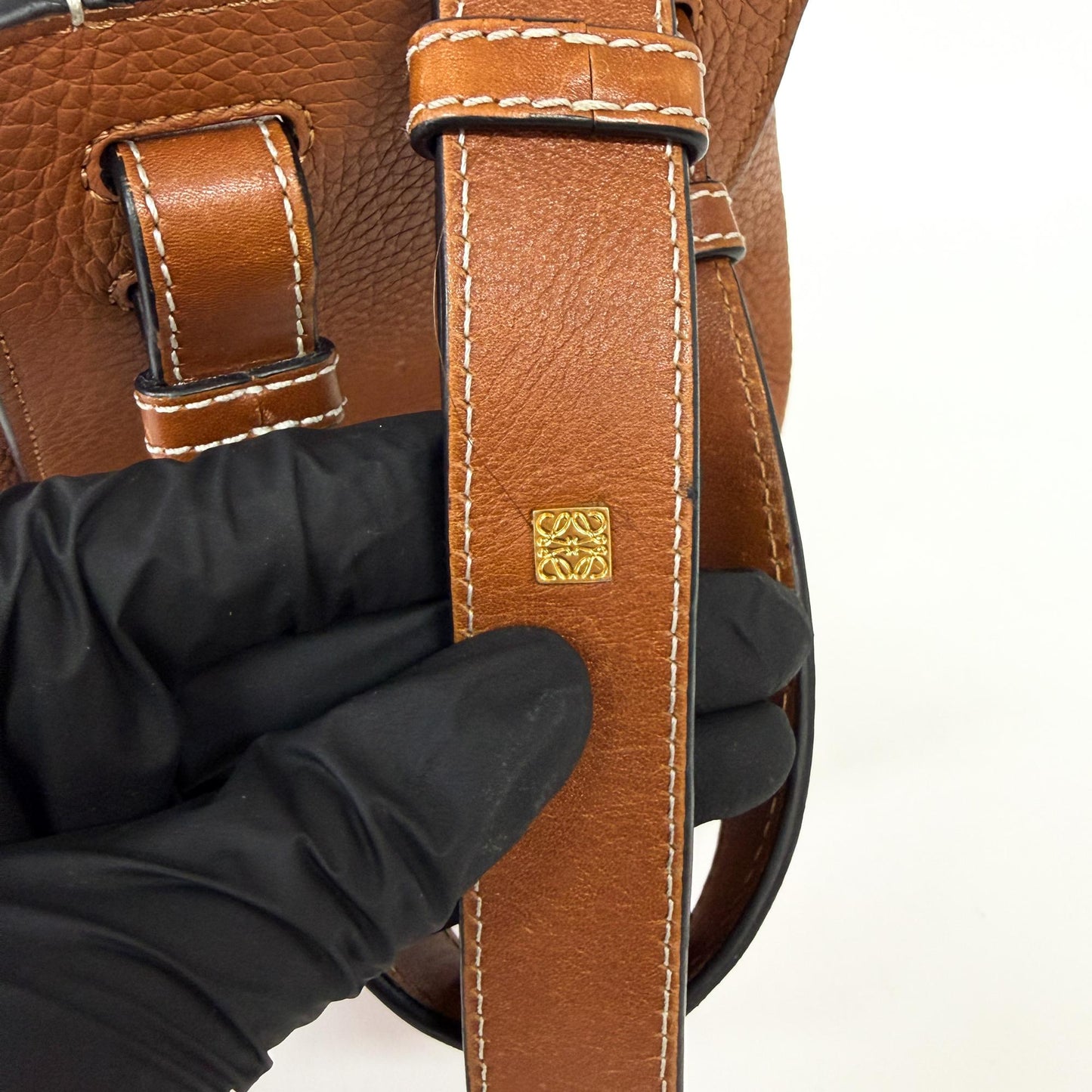 Loewe Small Hammock Bag Classic Calfskin Tan