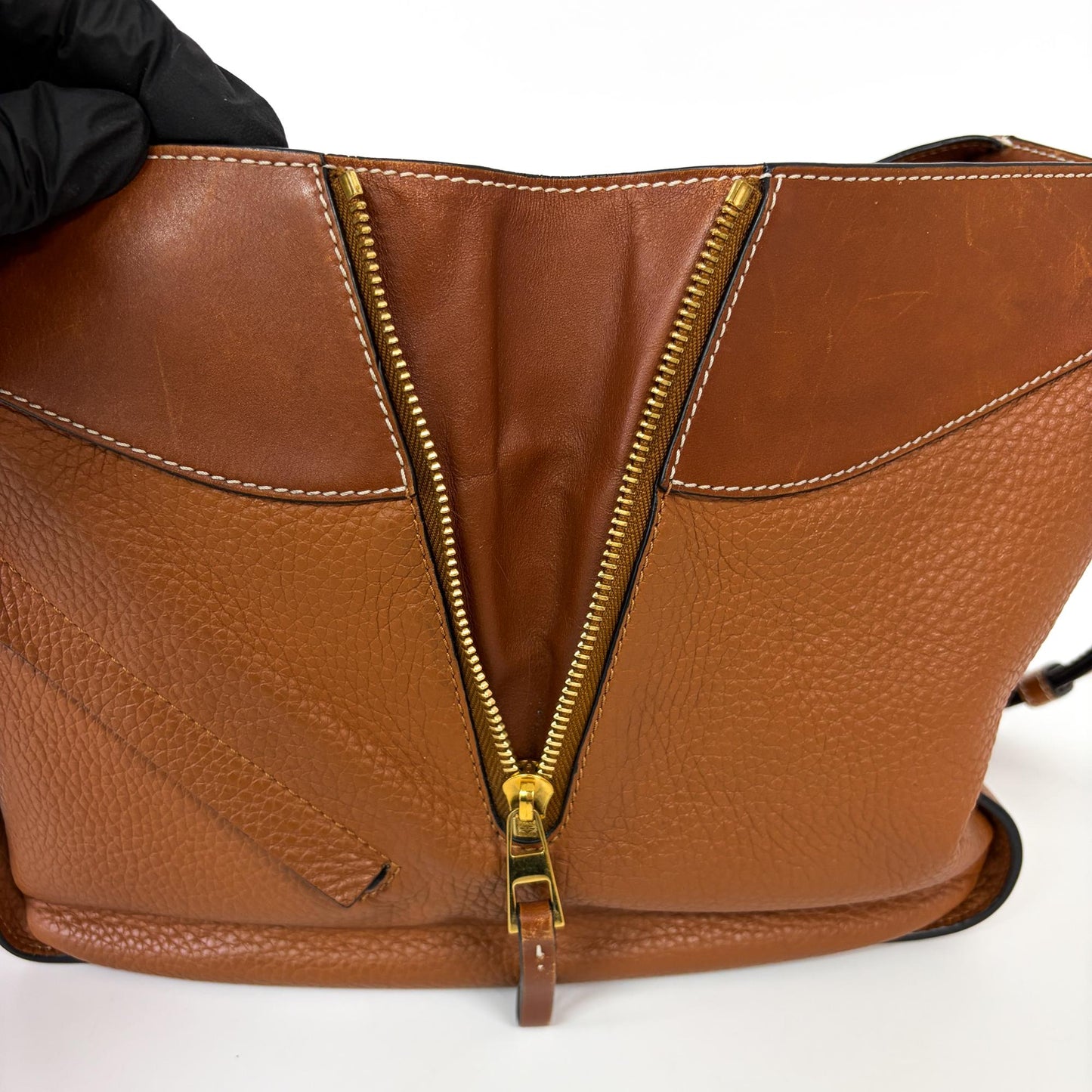 Loewe Small Hammock Bag Classic Calfskin Tan