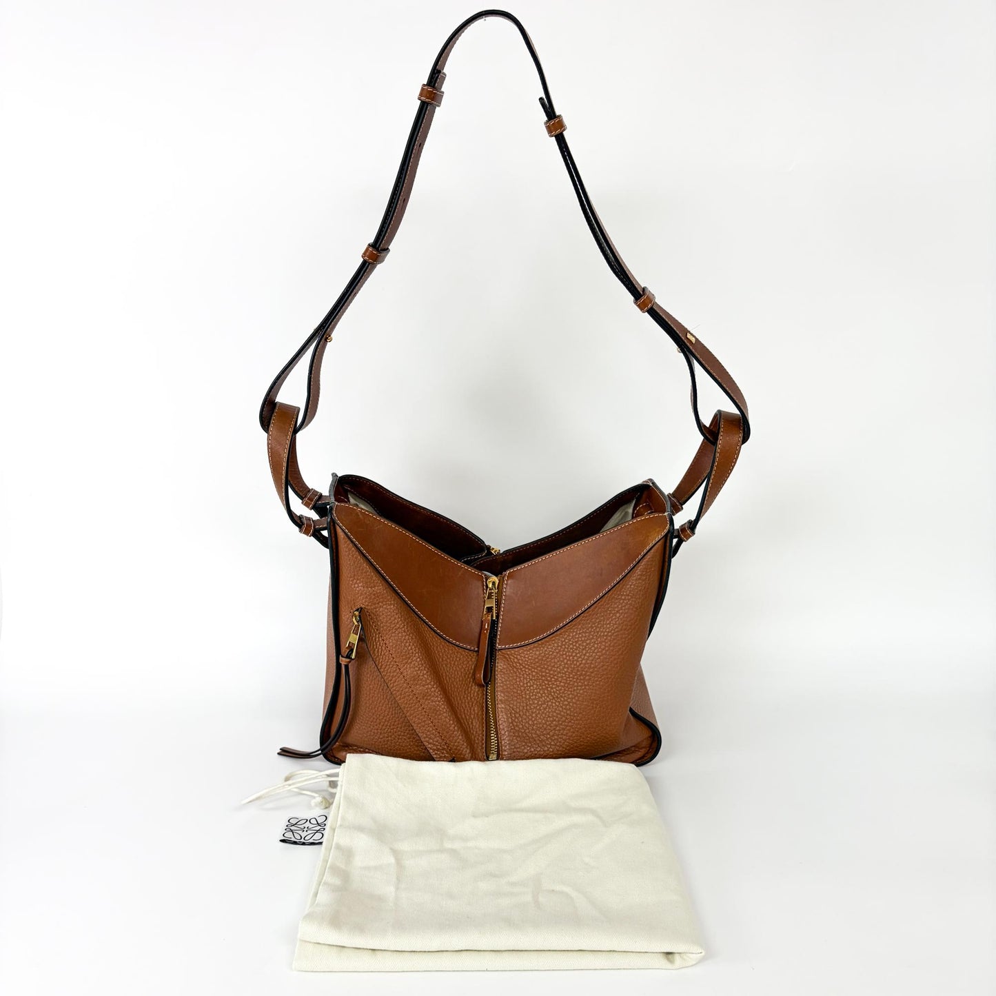 Loewe Small Hammock Bag Classic Calfskin Tan