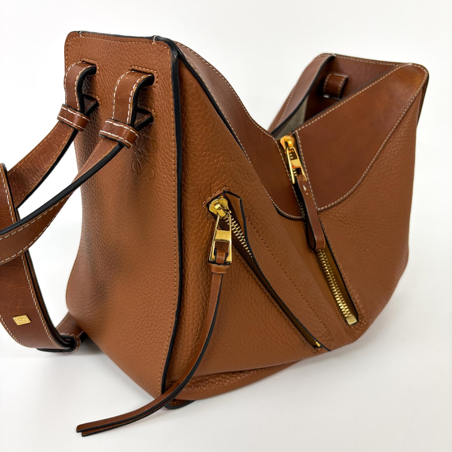 Loewe Small Hammock Bag Classic Calfskin Tan