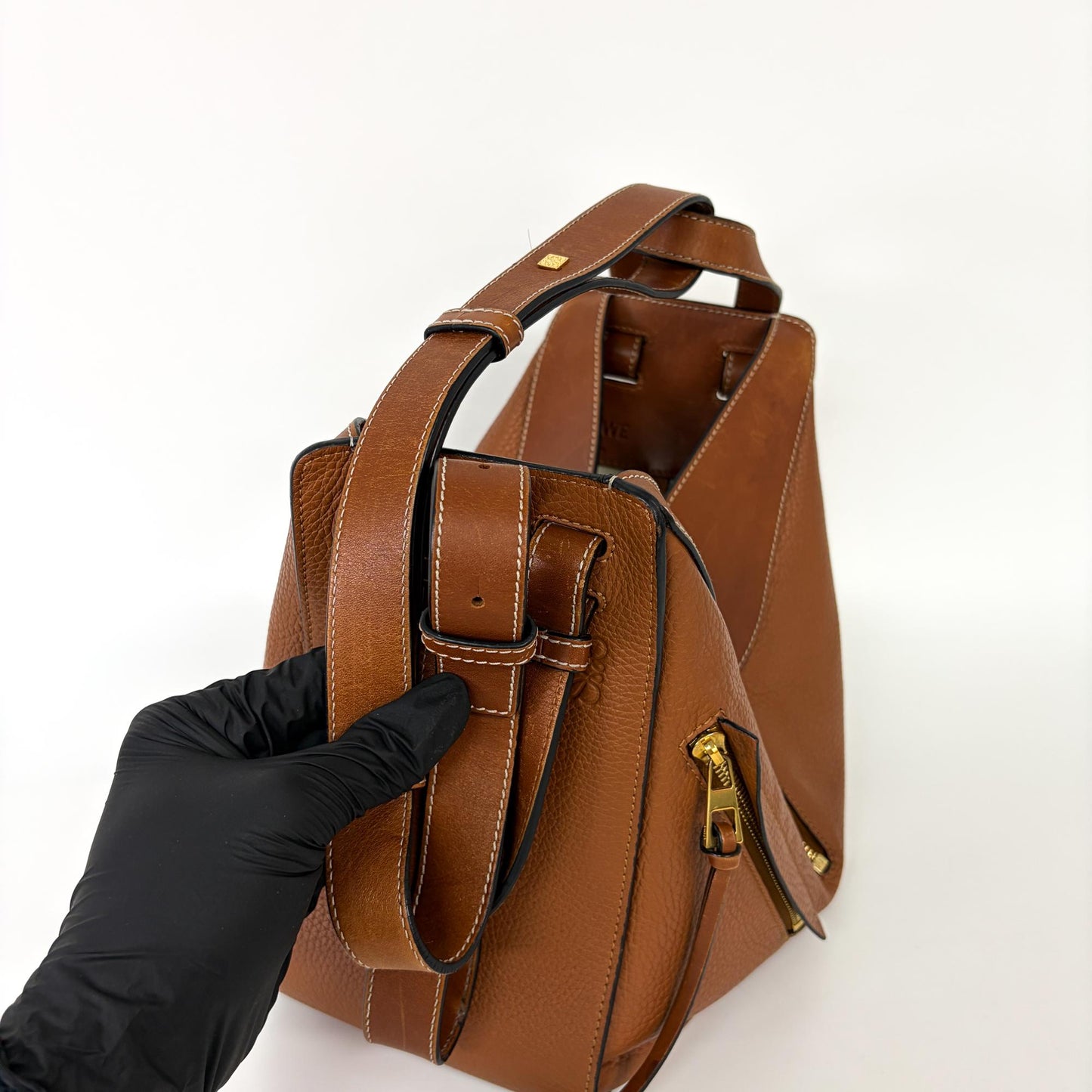 Loewe Small Hammock Bag Classic Calfskin Tan