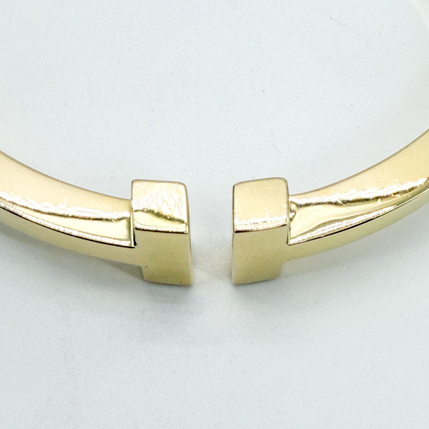 Tiffany T Square Bracelet 18K Yellow Gold
