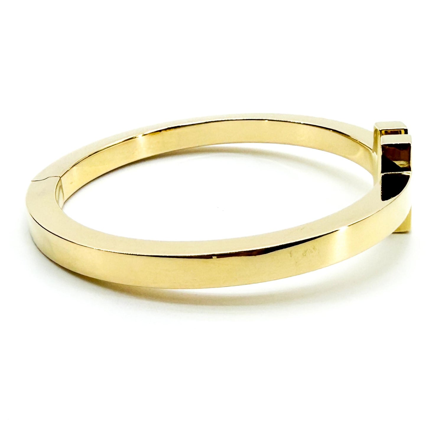 Tiffany T Square Bracelet 18K Yellow Gold
