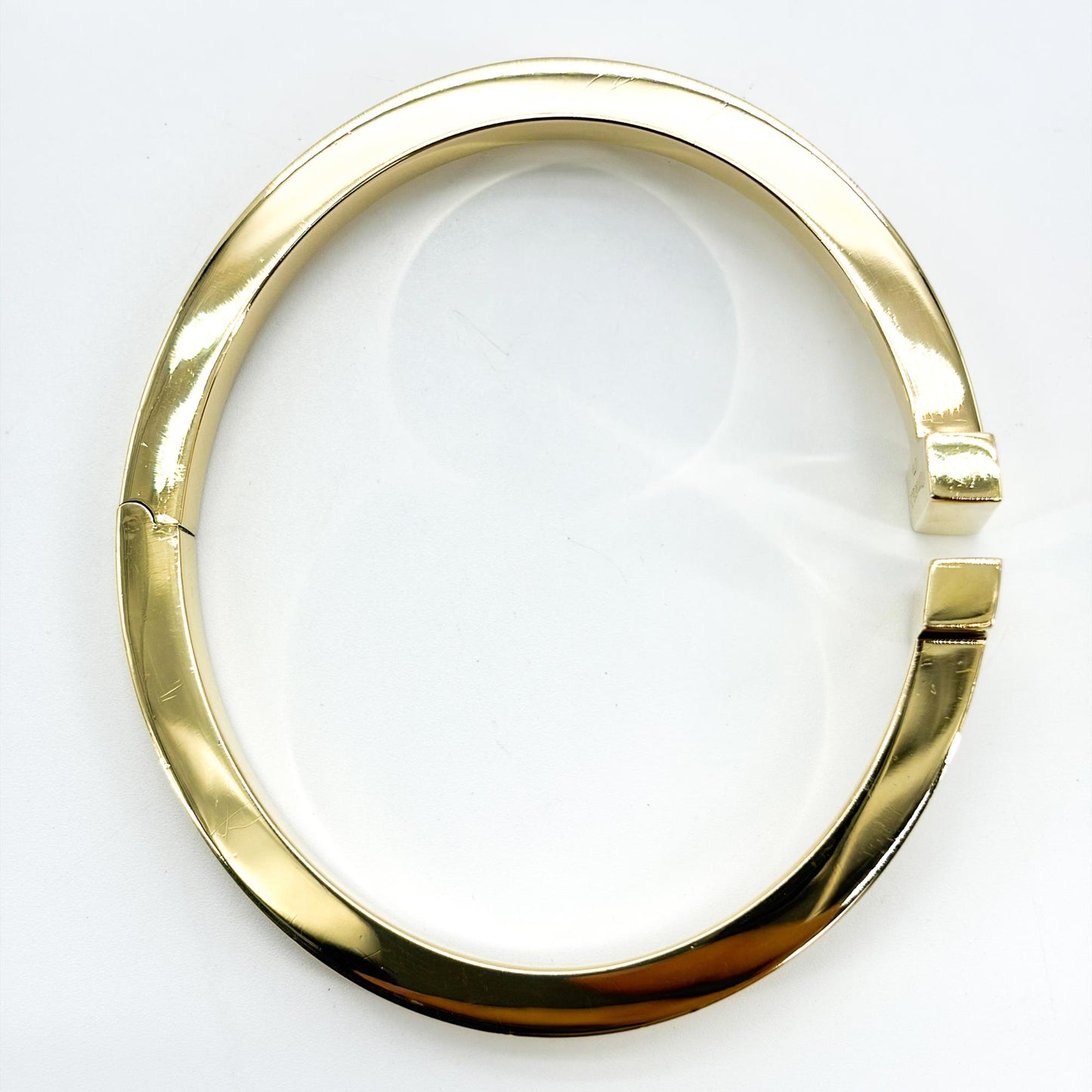 Tiffany T Square Bracelet 18K Yellow Gold