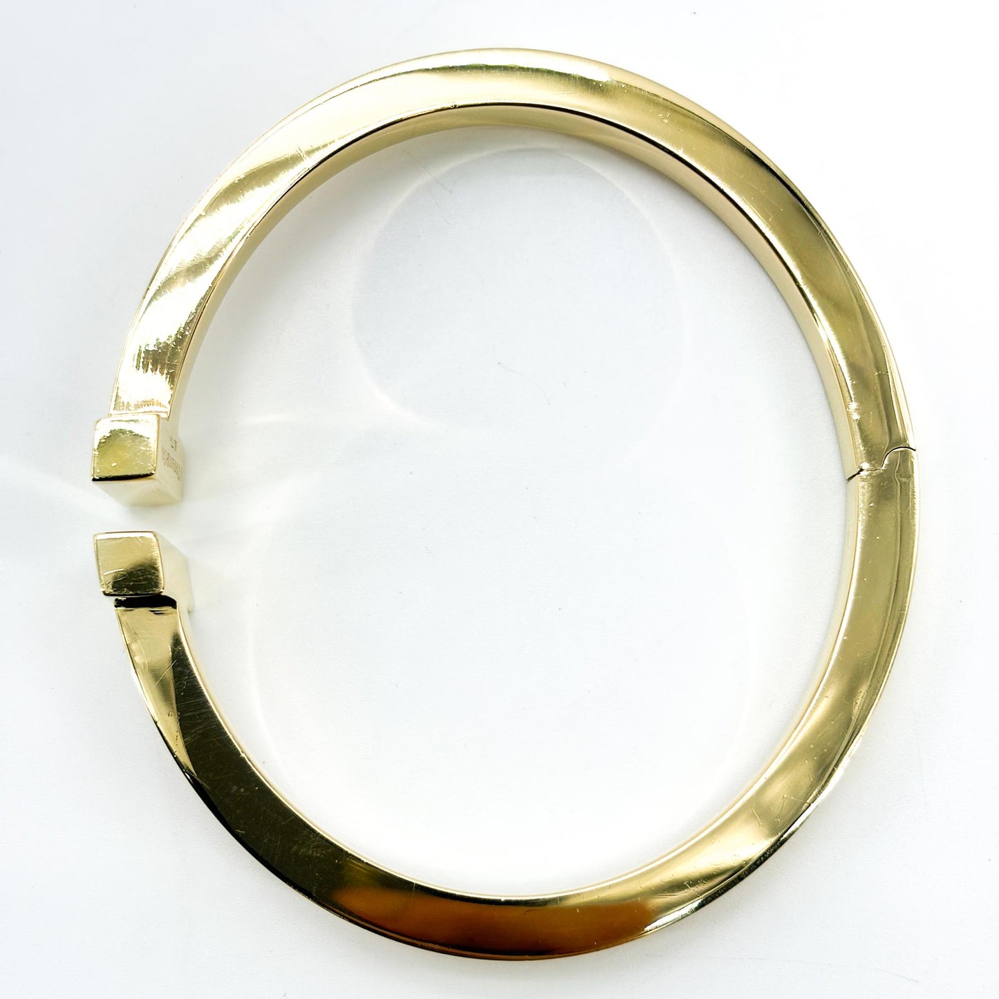 Tiffany T Square Bracelet 18K Yellow Gold