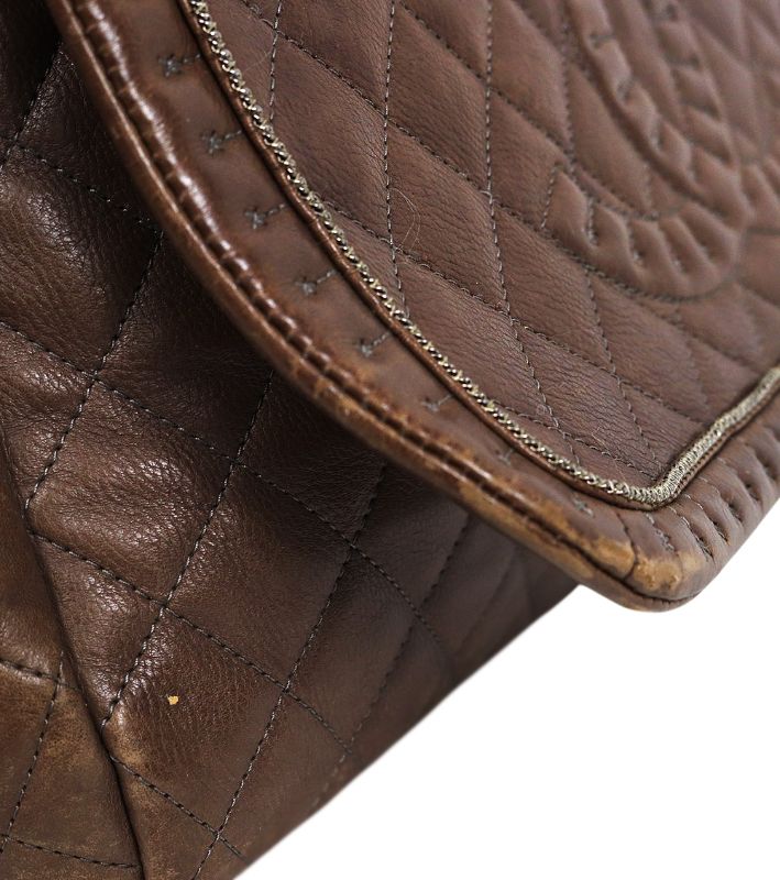 Chanel Brown Seasonal Chain Shoulder Bag