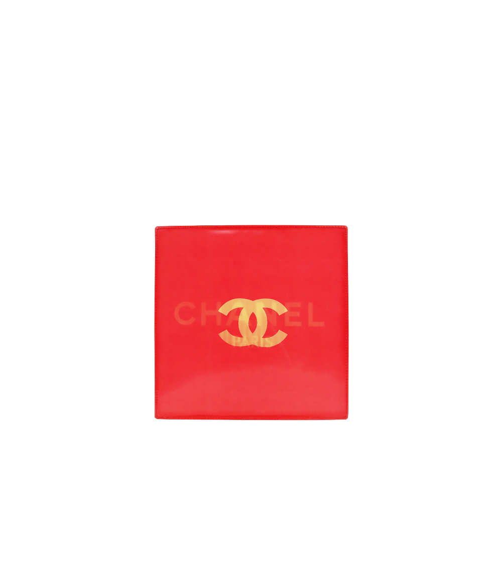 Chanel Pink Big CC PVC Hologram Chain Shoulder Bag