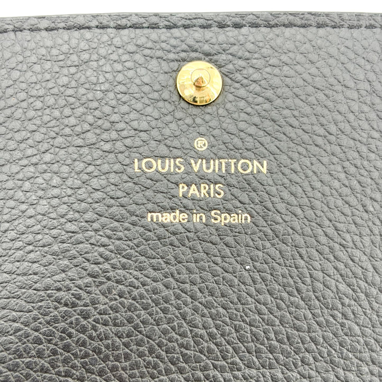 Louis Vuitton Mahina Arne Coin Purse Black