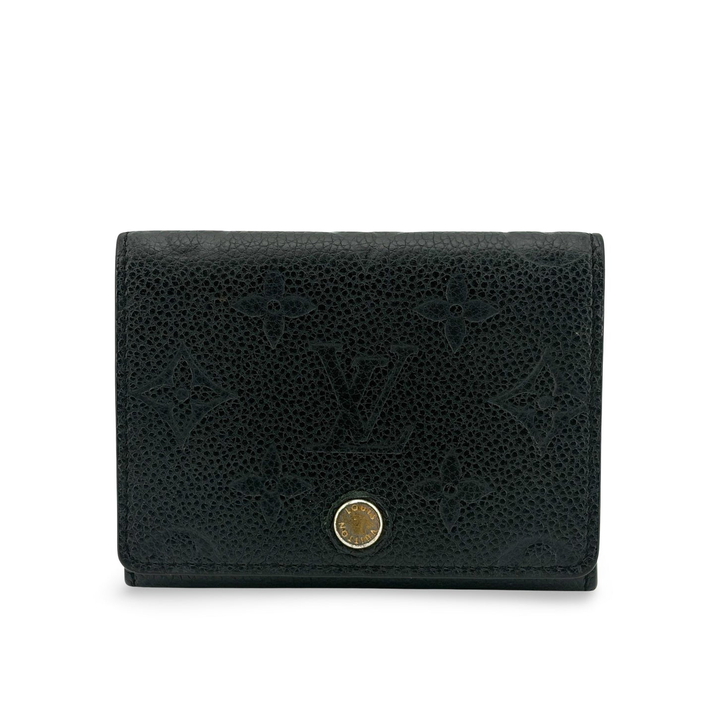 Louis Vuitton Mahina Arne Coin Purse Black
