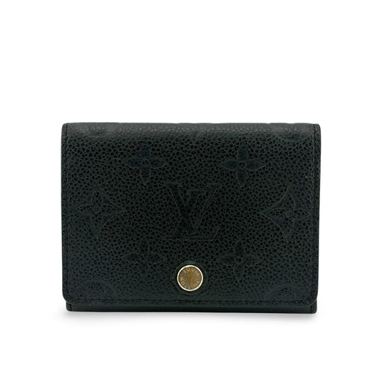 Louis Vuitton Mahina Arne Coin Purse Black