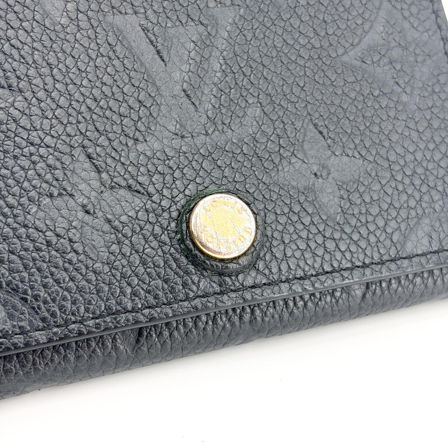 Louis Vuitton Mahina Arne Coin Purse Black
