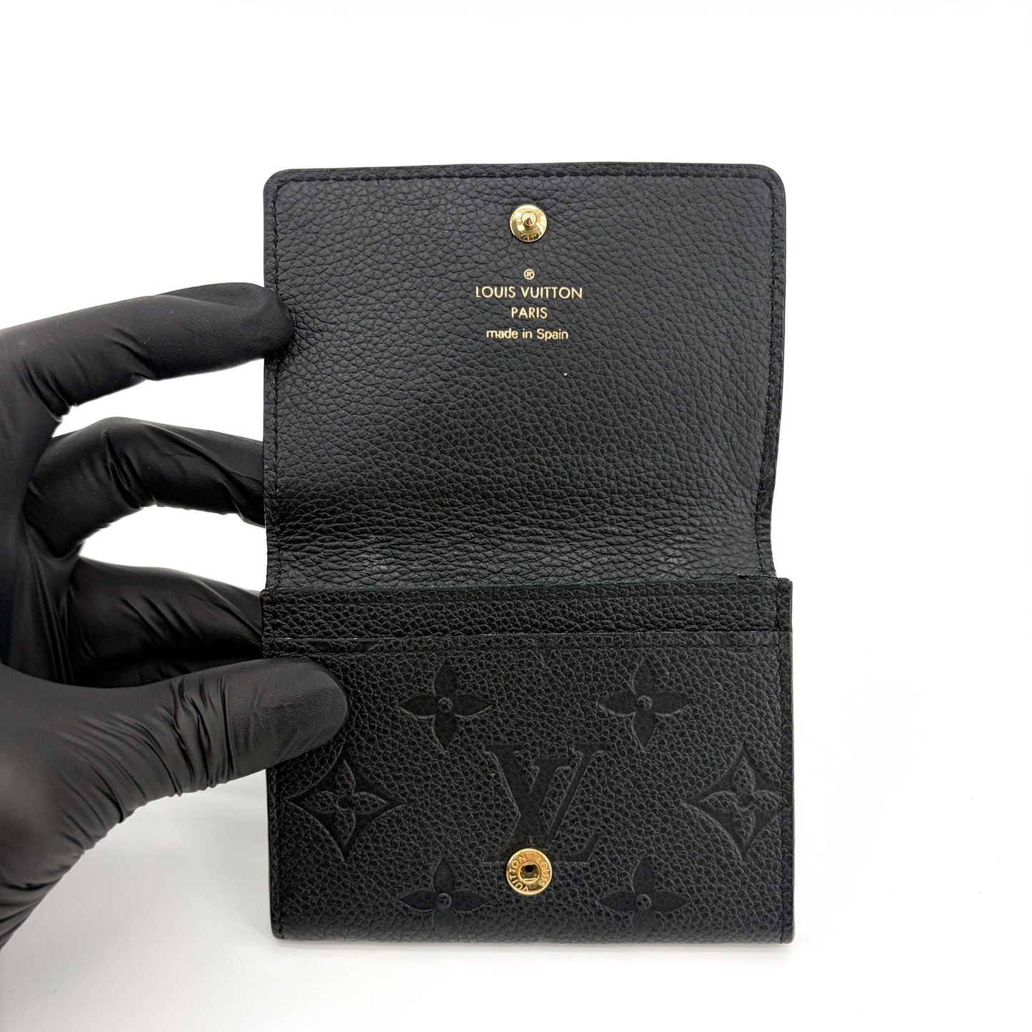 Louis Vuitton Mahina Arne Coin Purse Black
