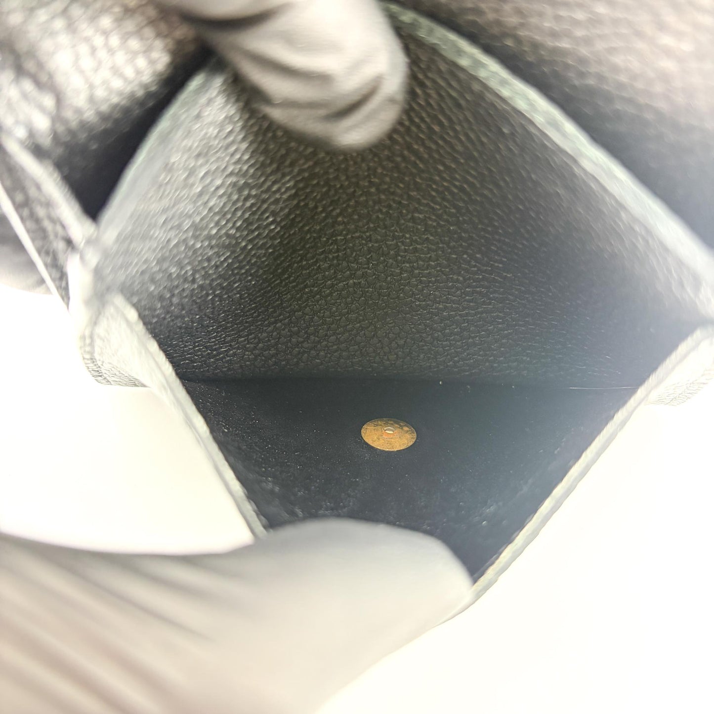 Louis Vuitton Mahina Arne Coin Purse Black