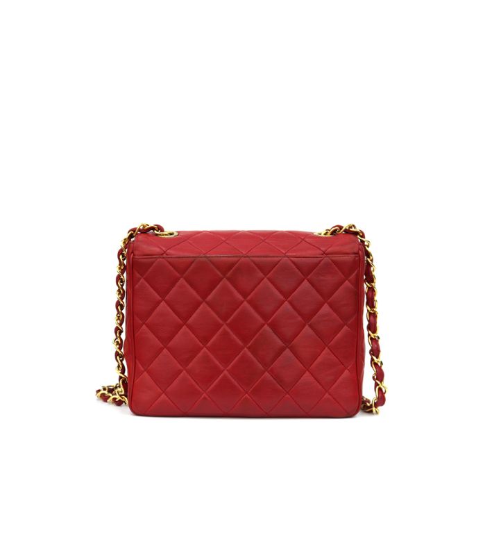 Chanel Red Big CC Crossbody Bag