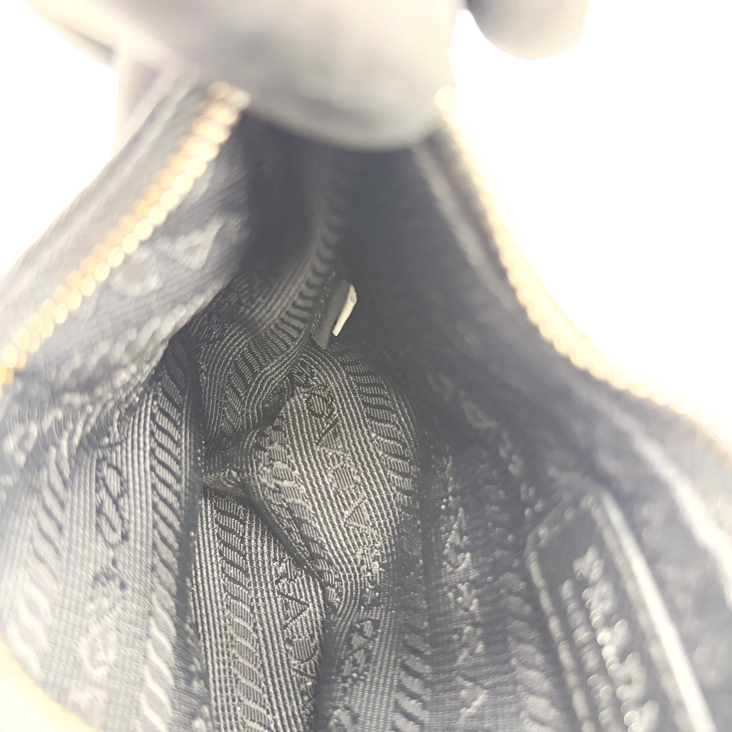 Prada Re-edition Nylon Mini Crossbody Bag Black