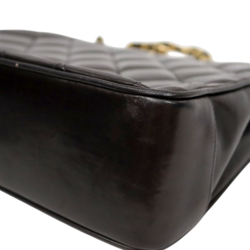 Chanel Black Quilted CC Chain Shoulder Bag
