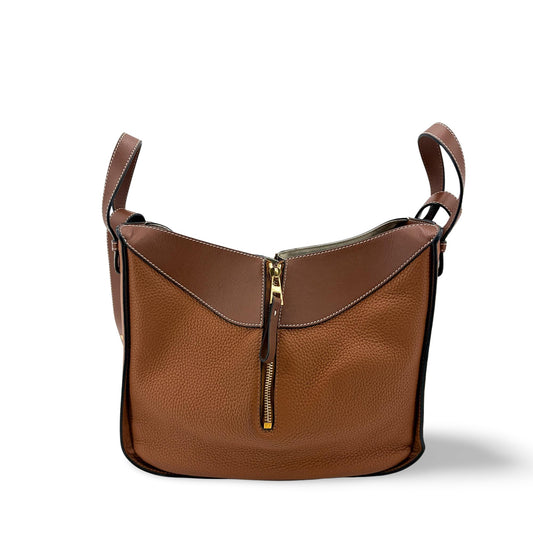 Loewe Hammock Small Bag Tan Grain Calfskin