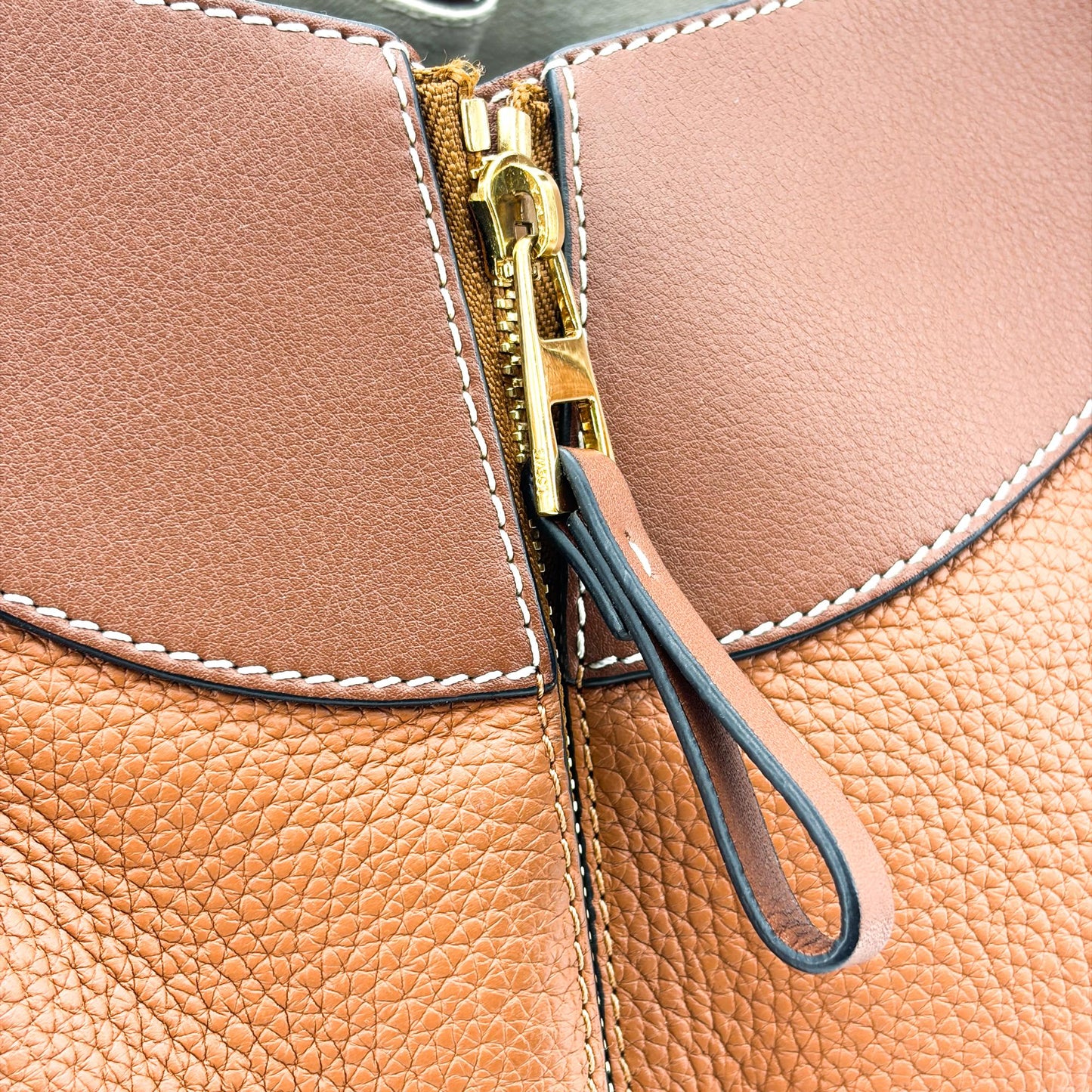 Loewe Hammock Small Bag Tan Grain Calfskin