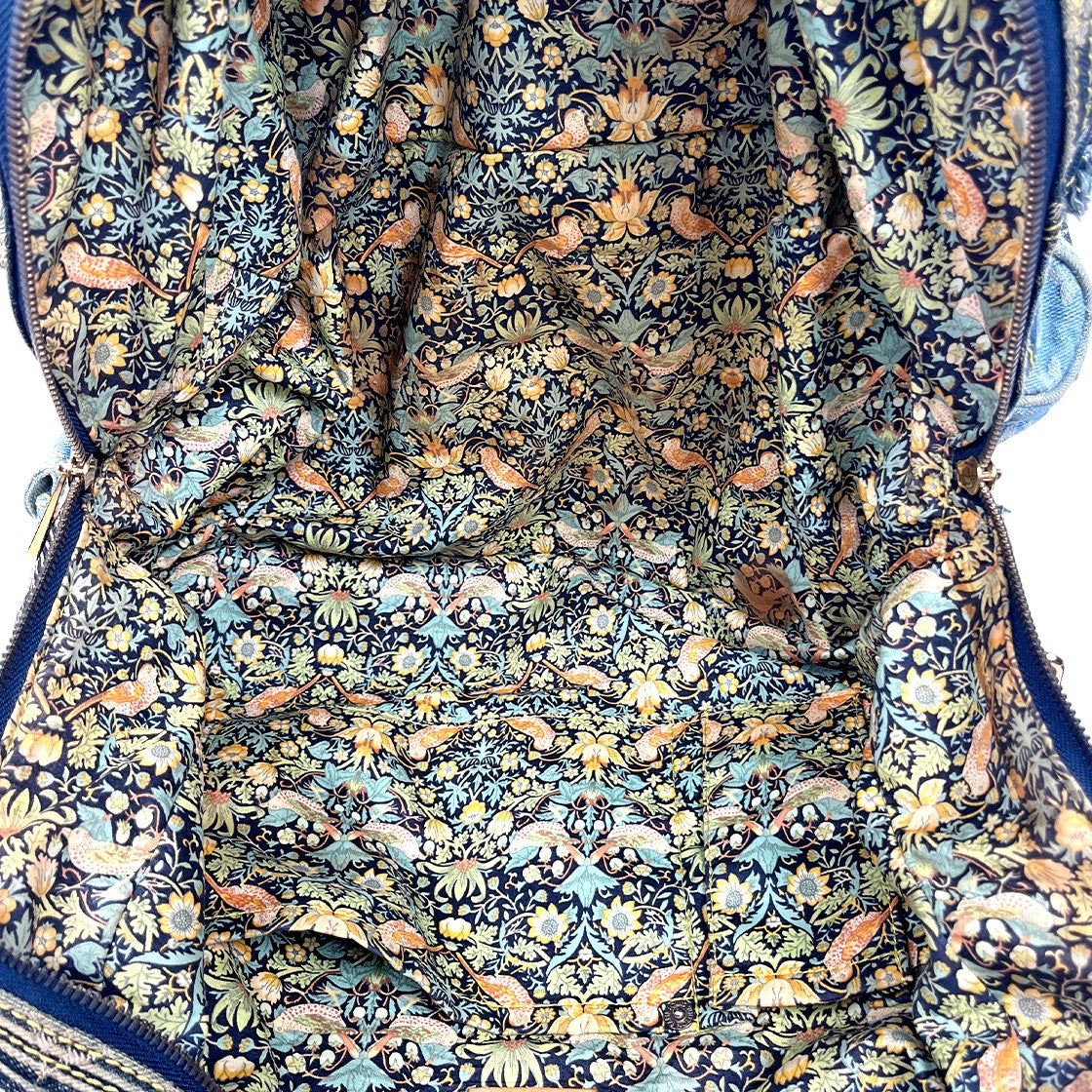 Louis Vuitton Denim Patchwork Shoulder Bag